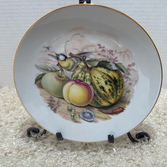 Vintage Neiman Marcus Birds and Fruit Set of 5 West Germany Elegant - Picture 5 of 16